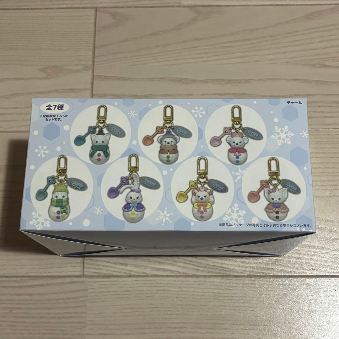 ダッフィー＆フレンズ シークレットオブスノーウィーデイ　チャーム　全7種セット