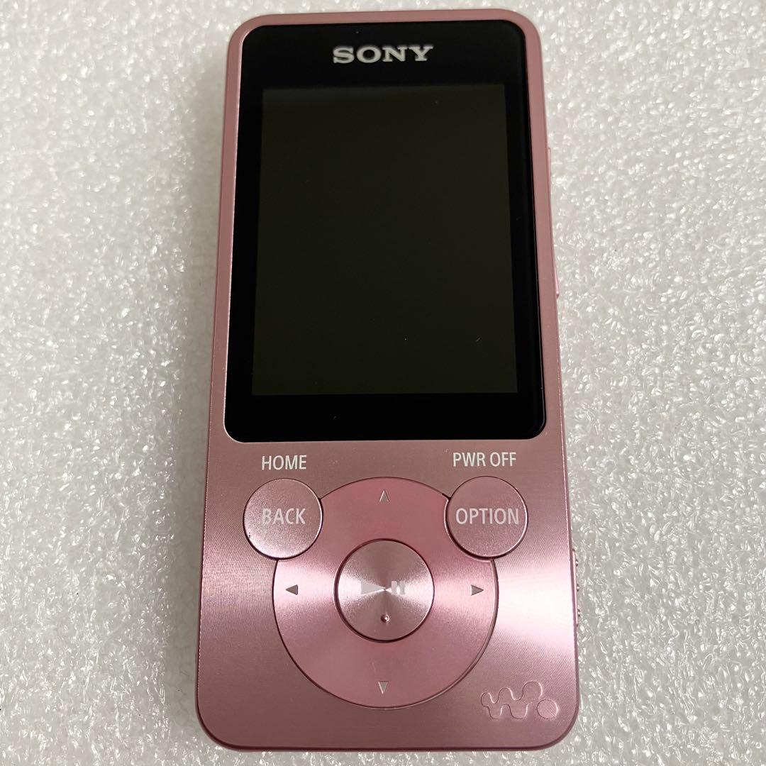 【超美品】　SONY ウォークマン　NW-S15 16GB ライトピンク