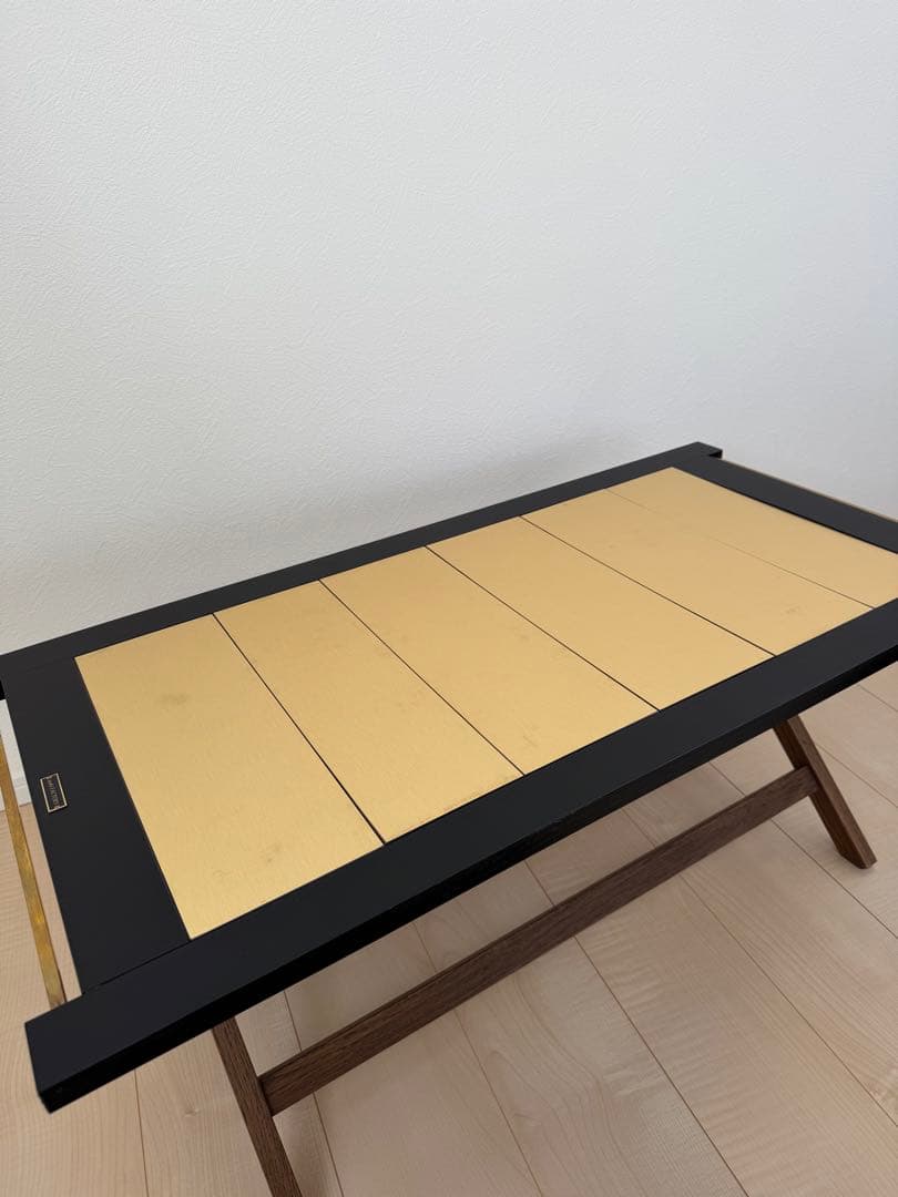 asobi FACTORY グレイスフルテーブル　ブラックエデション