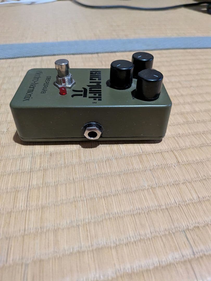 ギター electro-harmonix GREEN RUSSI BIG MUFF Pi