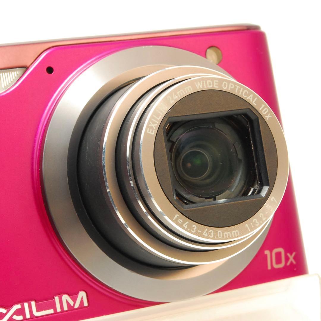 CASIO EXILIM EX-H10 ❤️スマホ転送 動作確認済 ピンク カメラ