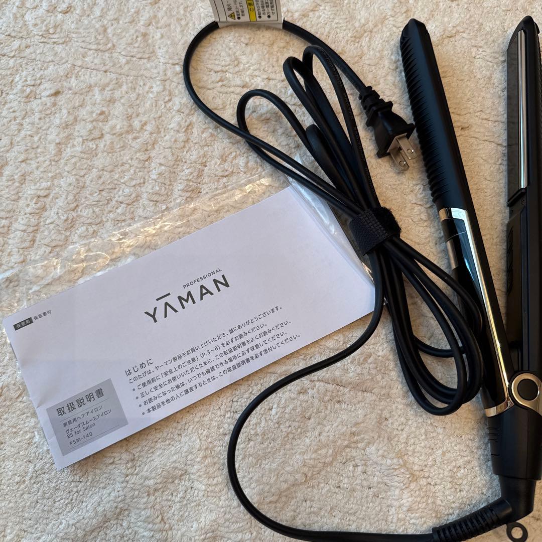 YAMAN ストレートヘアアイロン ブラック