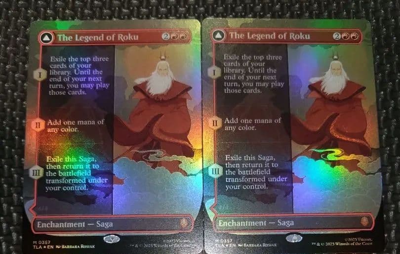 FOIL ロクの伝説 (全面アート版) 英語版　4枚