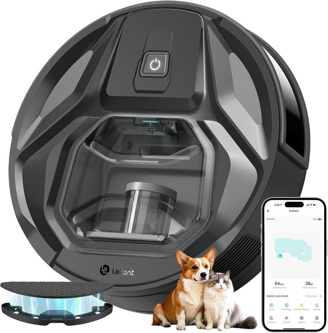 Lefant M320 ロボット掃除機 水拭き 6000pa強力吸引 新品未開封