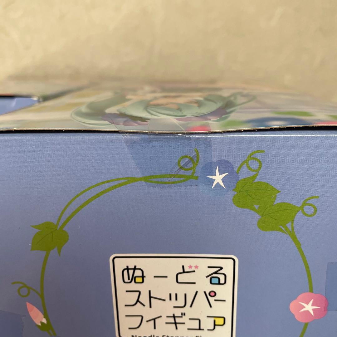 初音ミク ぬーどるストッパーフィギュア Flower fairy 朝顔 ４個