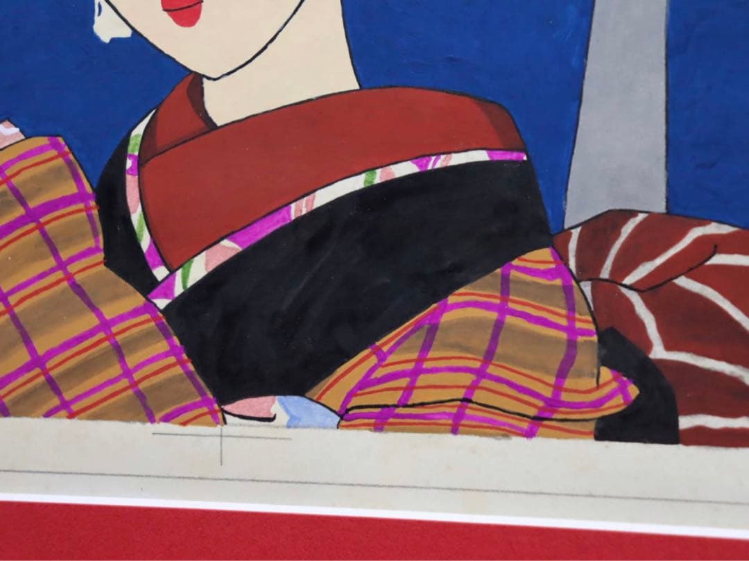 八百屋のお七 日本画