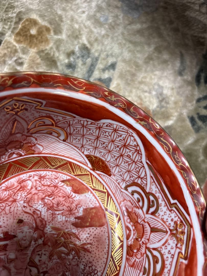 赤絵鉢 器　皿