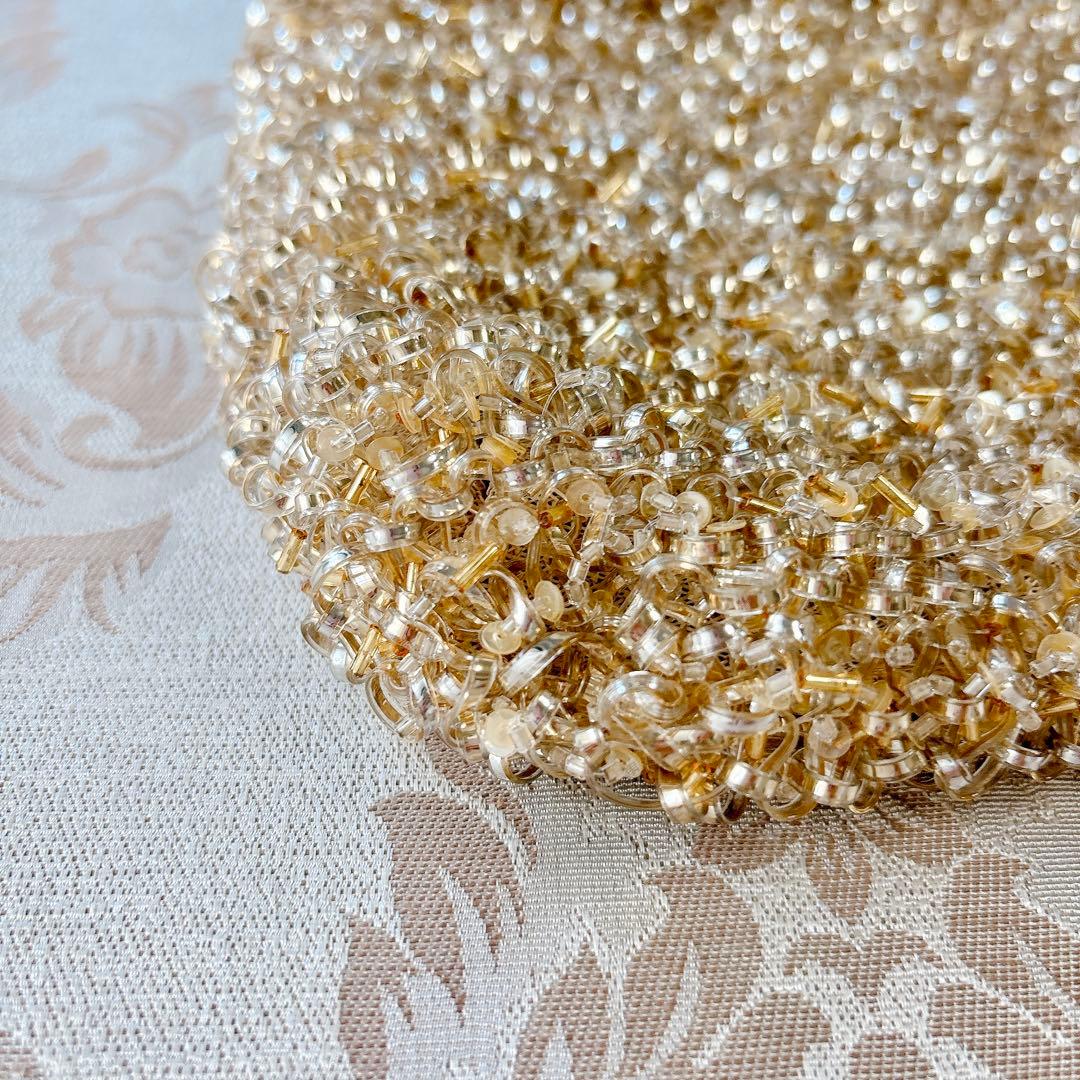 アンテプリマ　ワイヤーグリッター　シルバーゴールド　ハンドバッグ　パーティーに♡