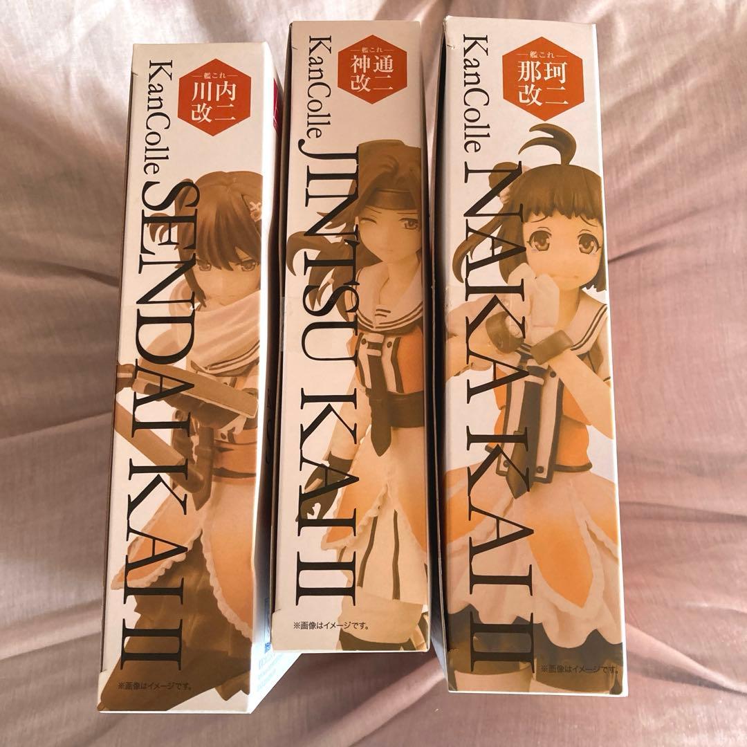 魂ウェブ商店限定 AGP 艦これ 艦これ 那珂改二&神通改二&川内改二セット