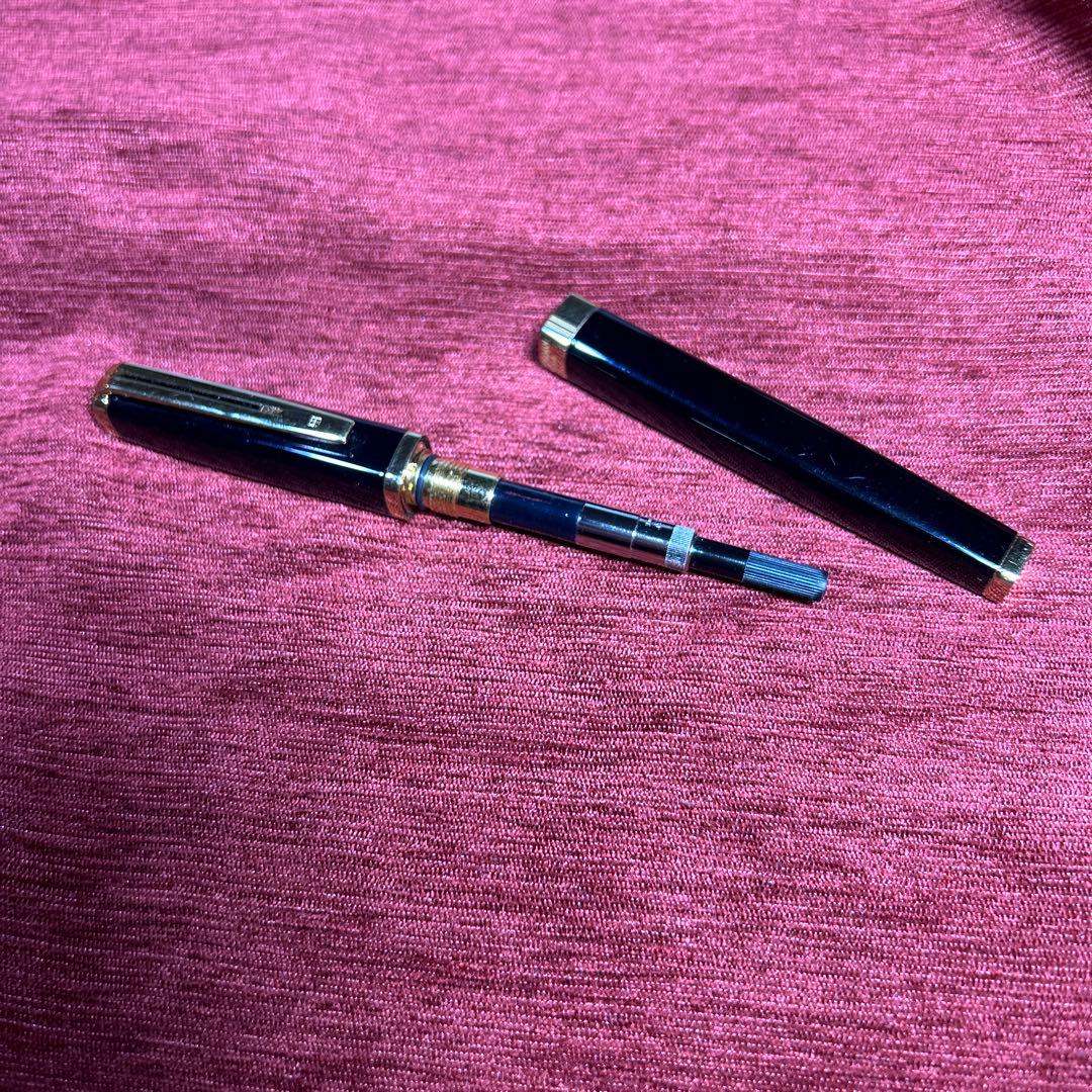 Waterman エクセプション￼•スリムブラックラッカーGT FP F