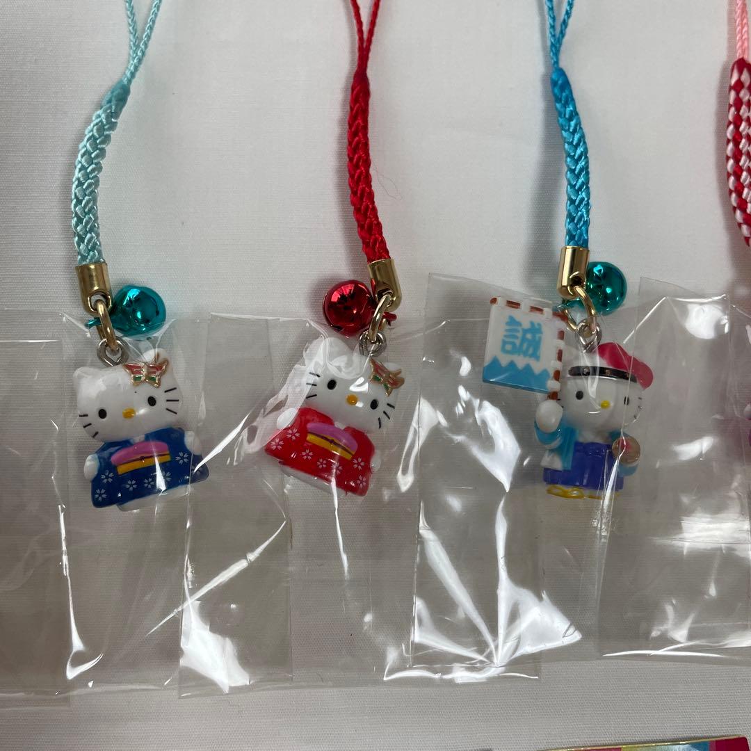 新品◆ハローキティ ご当地キティ 根付けストラップ 京都 17個セット◆匿名配送