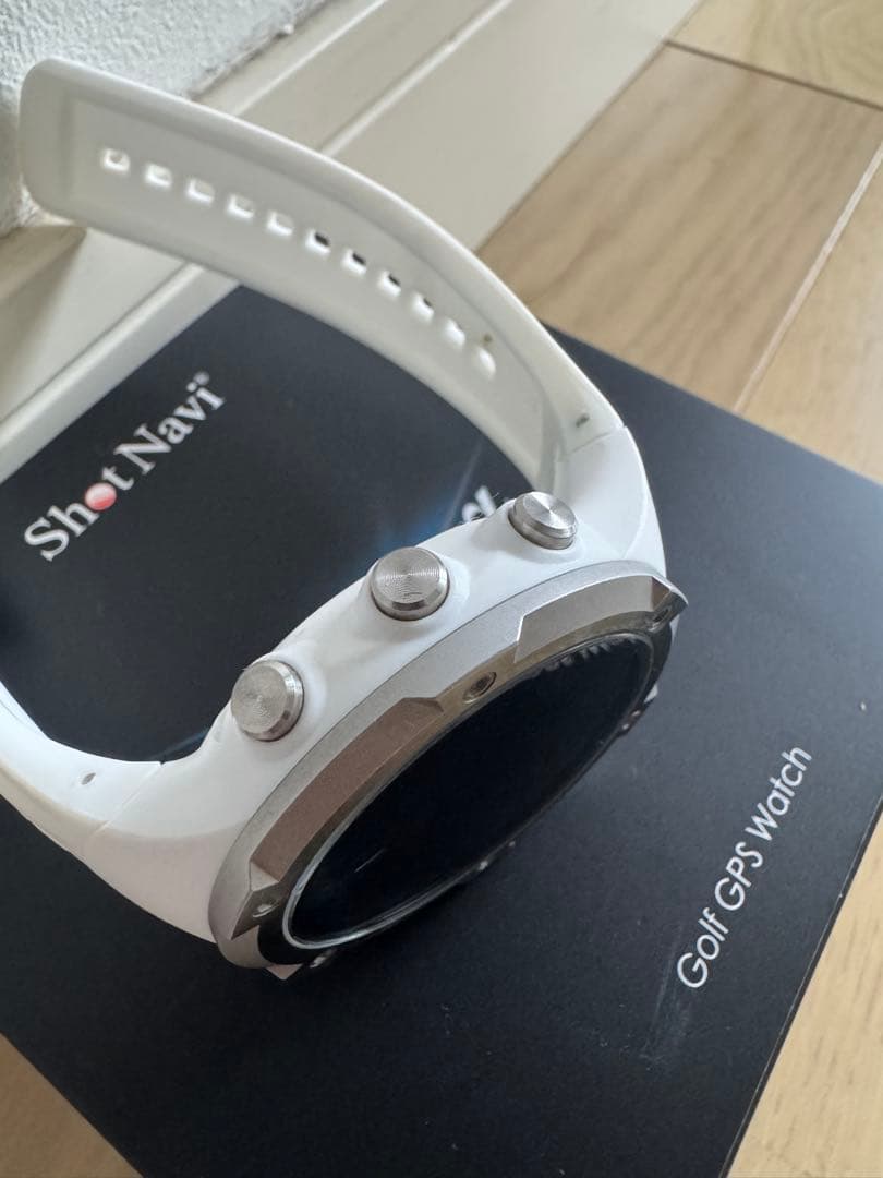 ショットナビ Evolve α ゴルフGPSナビ　ホワイト　未使用