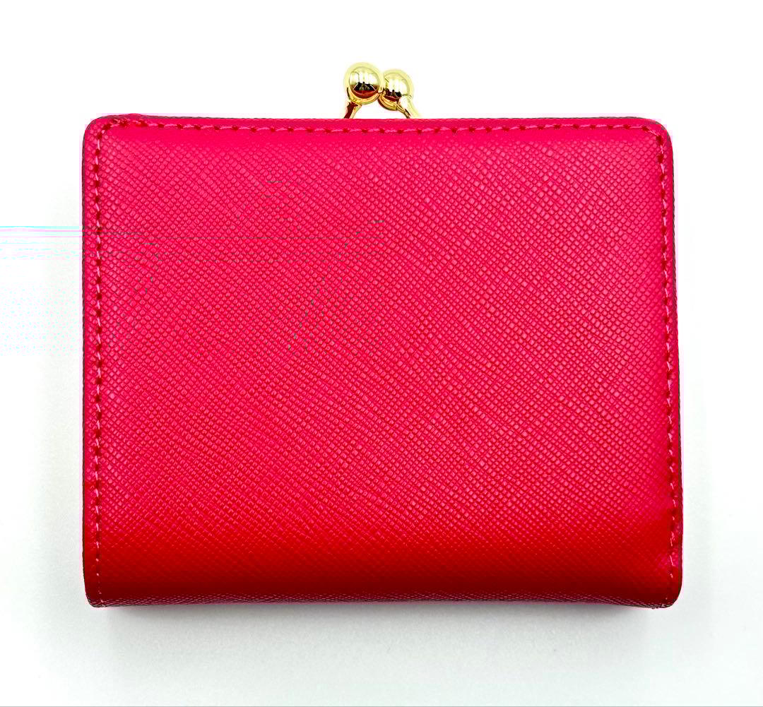 【♡新品未使用♡】Vivienne Westwood 二つ折り財布 ピーチ 人気