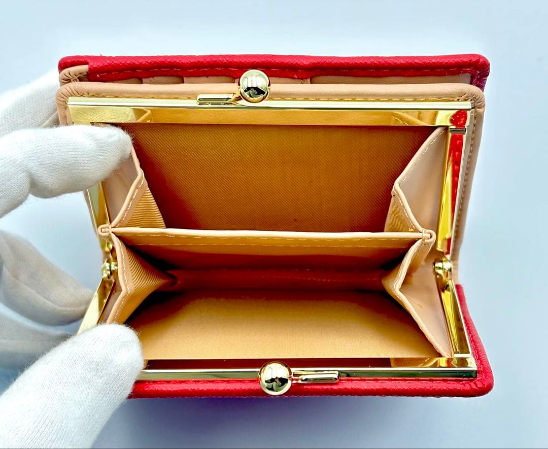 【♡新品未使用♡】Vivienne Westwood 二つ折り財布 ピーチ 人気