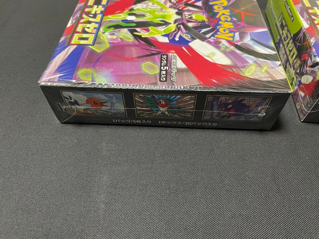 ポケモンカード　ムニキスゼロ　box シュリンク付き