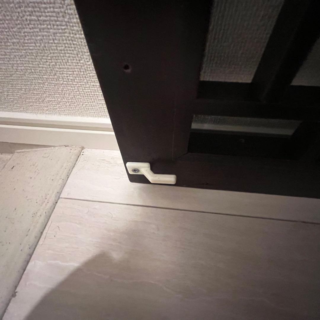 幾何学模様の木製壁掛けパネル　中国欄間　アンティーク家具　アジア