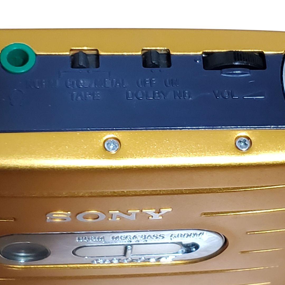 希少品 SONY ソニー ウォークマン WM-MV1 ゴールド カセットプレーヤ