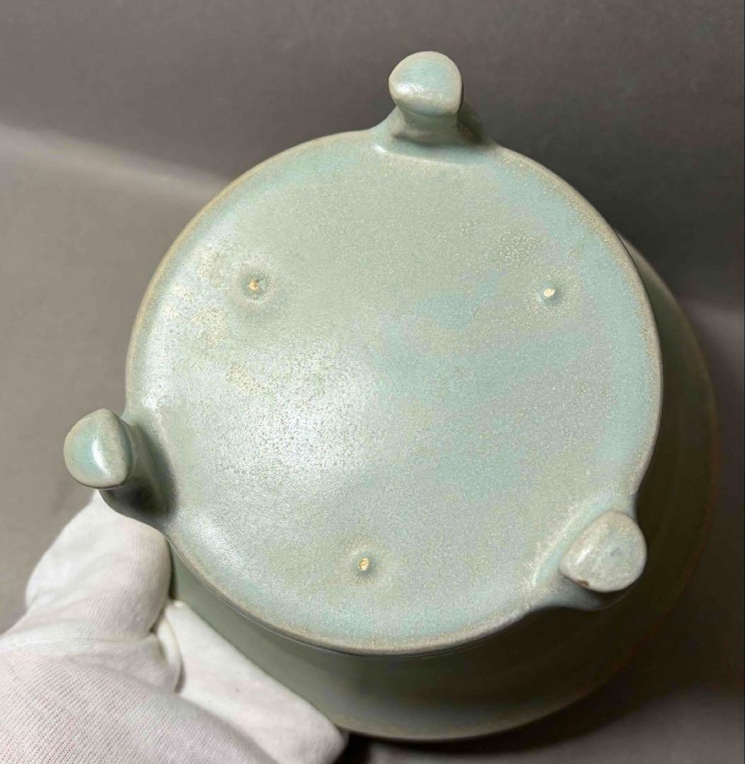 中国 広口三つ足炉　f2260119