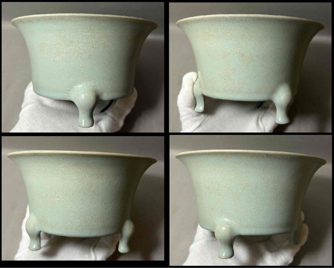 中国 広口三つ足炉　f2260119