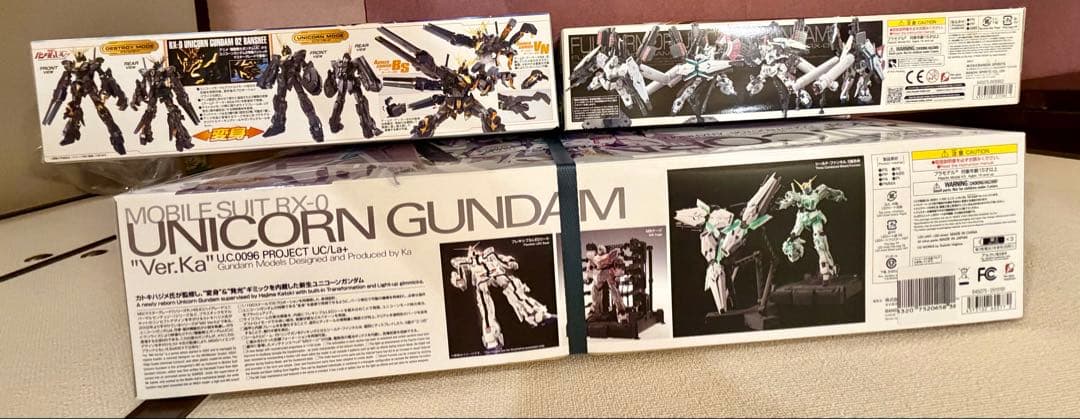 RG フルアーマーユニコーン MGEX ユニコーンガンダム MG バンシィ