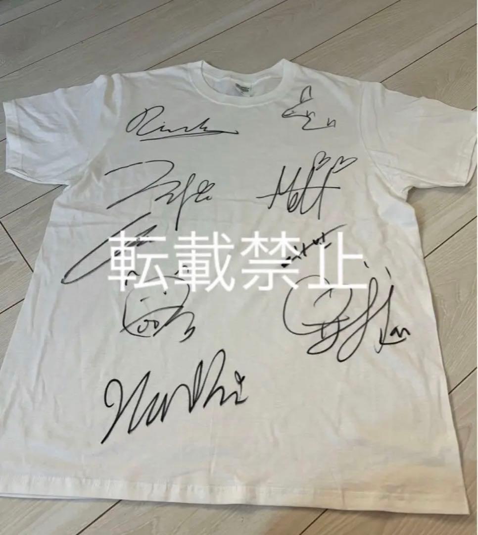 ZEROBASEONE 全員サイン入りTシャツ