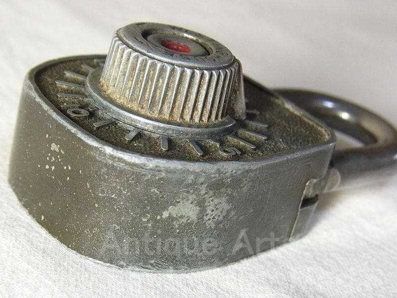 《p1057》1930年　WESTINGHOUSE・GOUGLERダイヤル南京錠