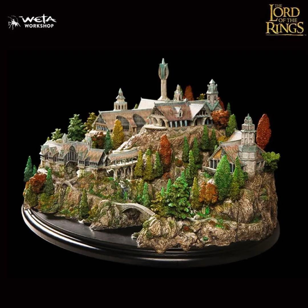 WETA ロードオブザリング 裂け谷リベン デル ジオラマ ホビット スタチュー