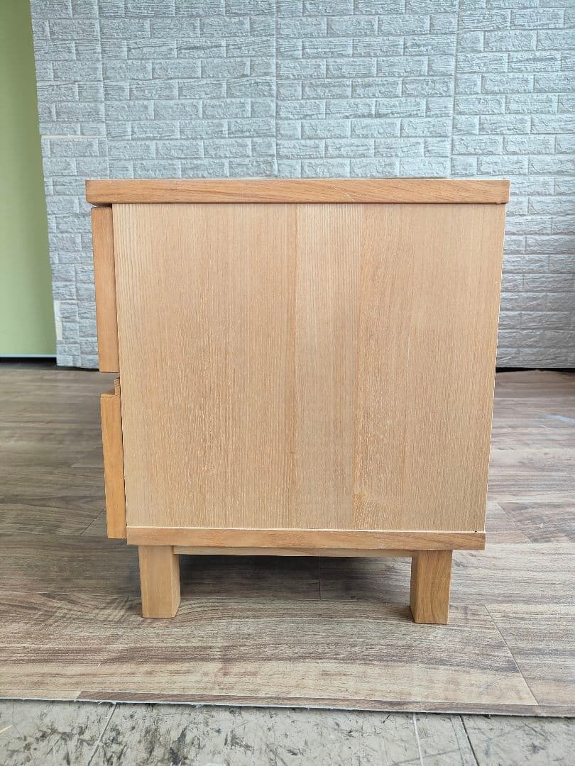 MUJI 無印良品 AVボード テレビ台 ローボード オーク材突板