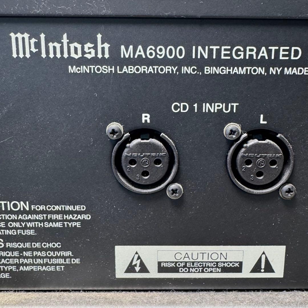 McIntosh MA6900 プリメインアンプ マッキントッシュ