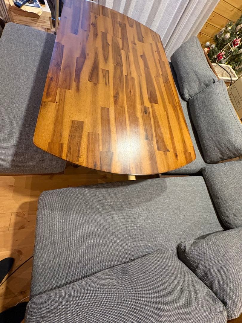 【値下げ】Unico Swellaダイニングテーブルソファセット