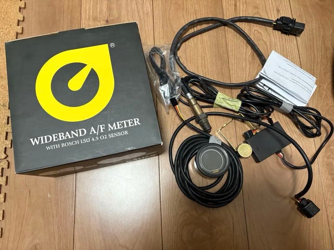 オートゲージ　空燃比計　シグナス