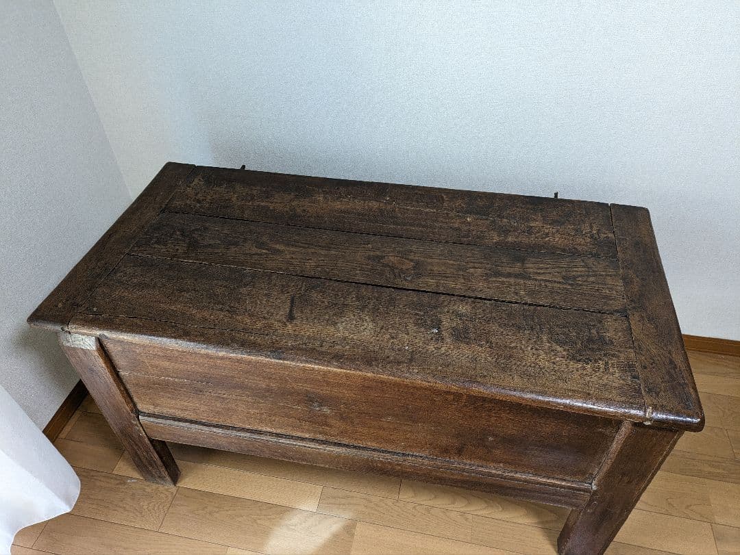 英国アンティークテーブル　収納　家具　ビューロー　イギリス