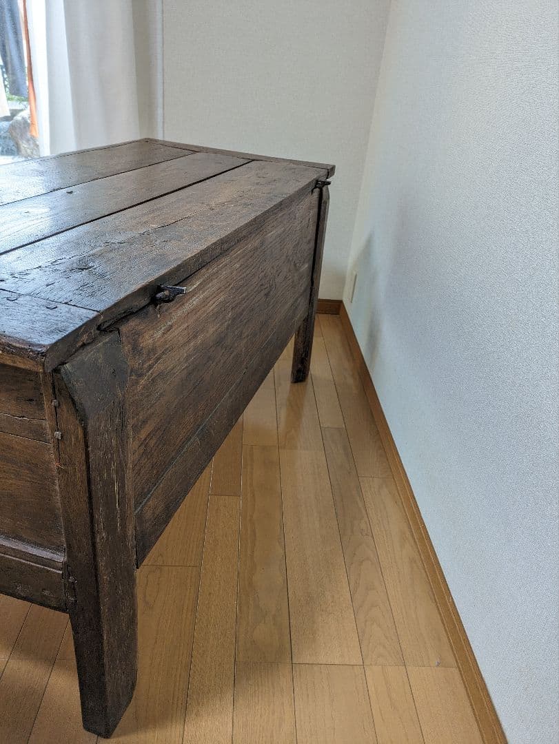 英国アンティークテーブル　収納　家具　ビューロー　イギリス