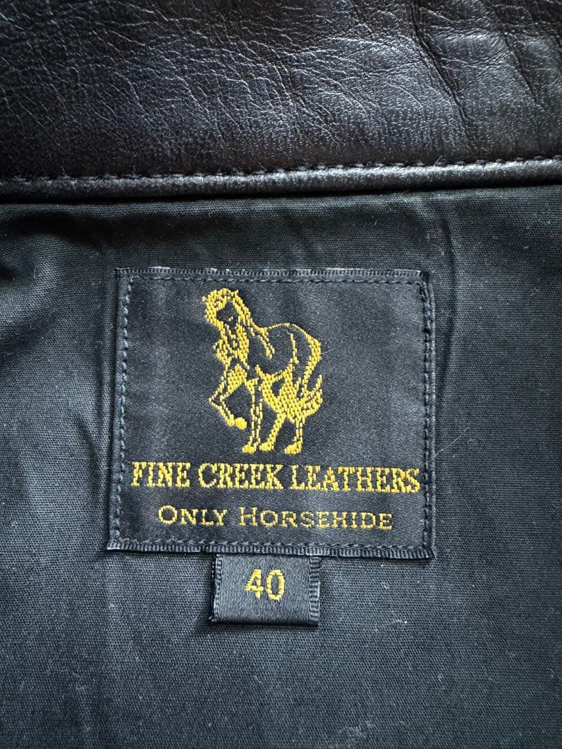 11/15まで値下げ ファインクリークレザーズ リッチモンド S66 サイズ40