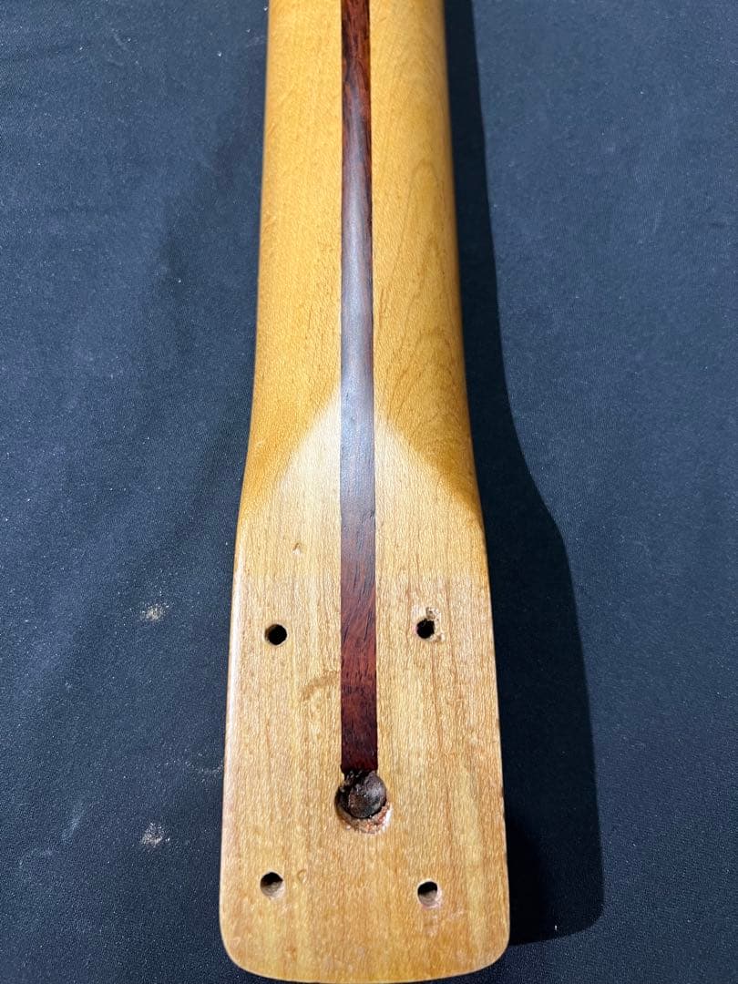 国産　ジャガード　バーズアイメイプル　ネック　ワンピース