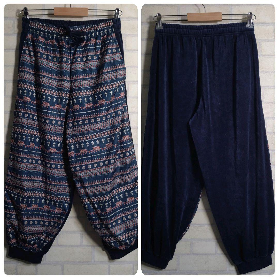 米津玄師★希少 2020 TOUR HYPE ベロア 切替セットアップ 紺 M