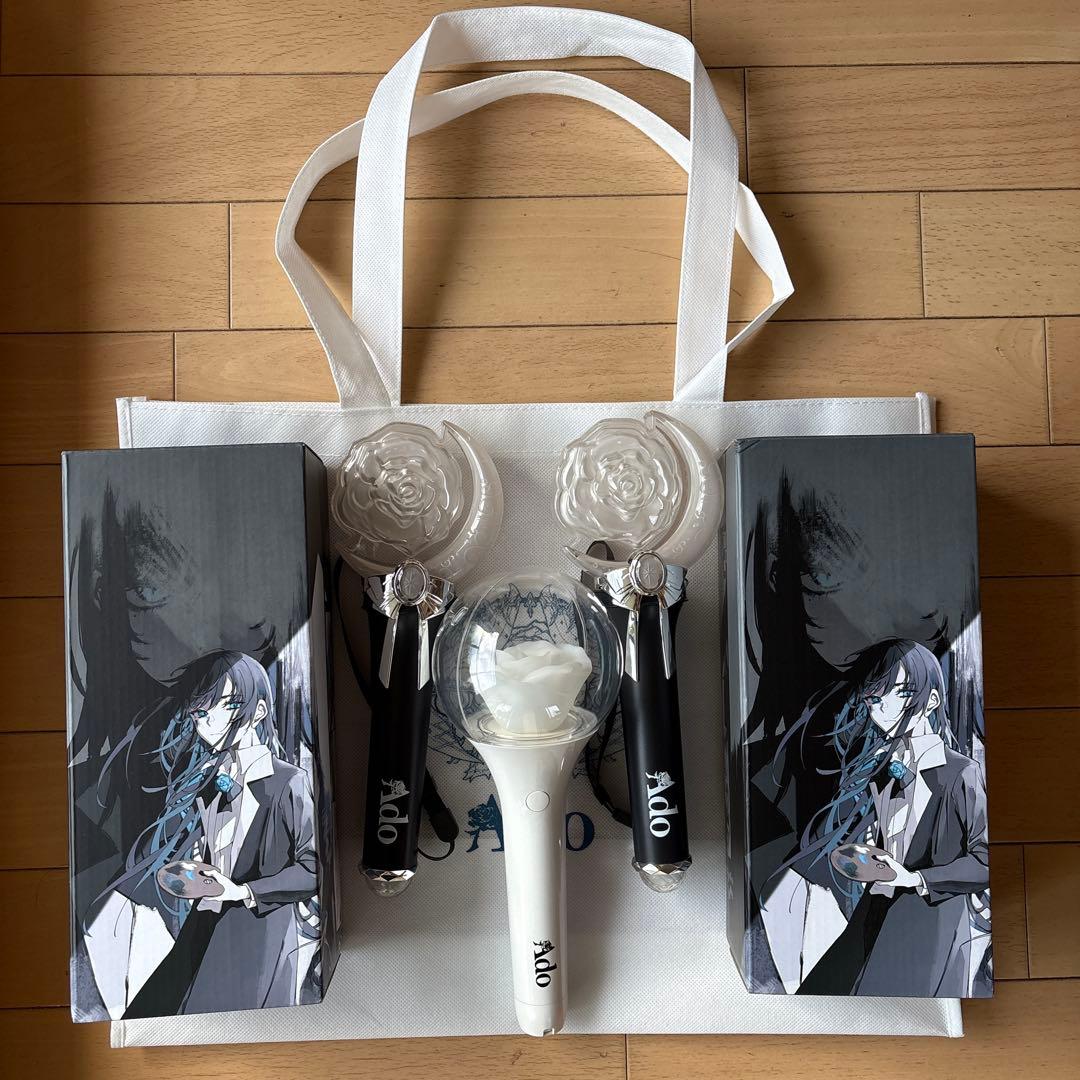 Ado モナリザの横顔ペンライト2本　カムパネルラペンライト1本　ショッパー付き