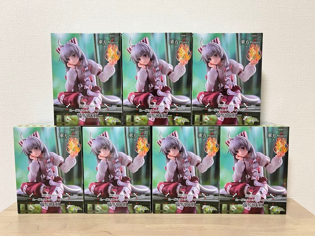 東方Project ぬーどるストッパーフィギュア 藤原妹紅×7個