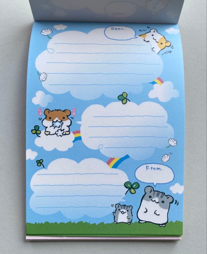 ちびはむちゃ。　メモ帳　メモ　サンエックス　ハムスター　平成レトロ　ちびはむちゃ