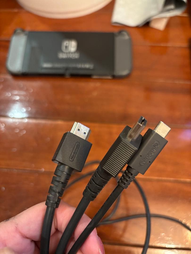 Nintendo Switch グレー本体 充電ケーブル付き