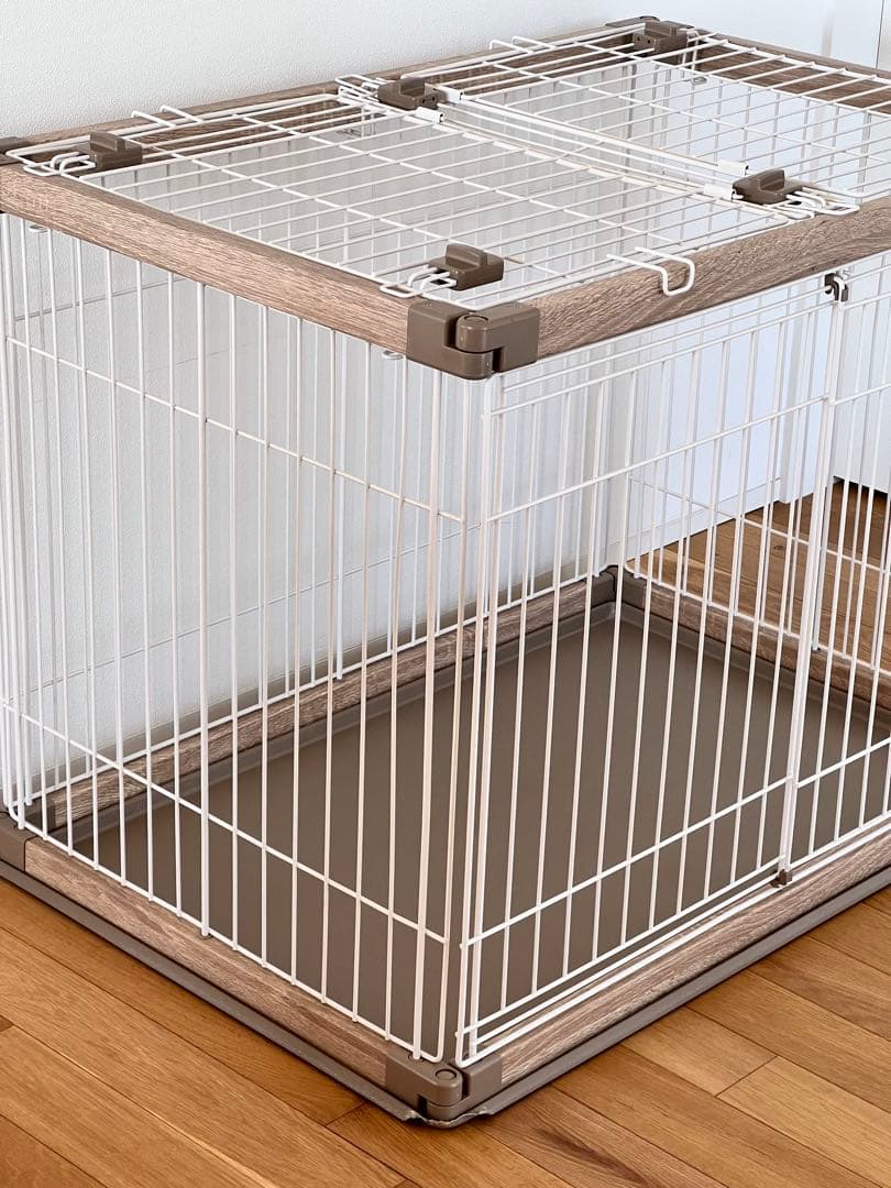 アイリスオーヤマ 屋根付 ウッディサークル PWSR-960V ライトナチュラル