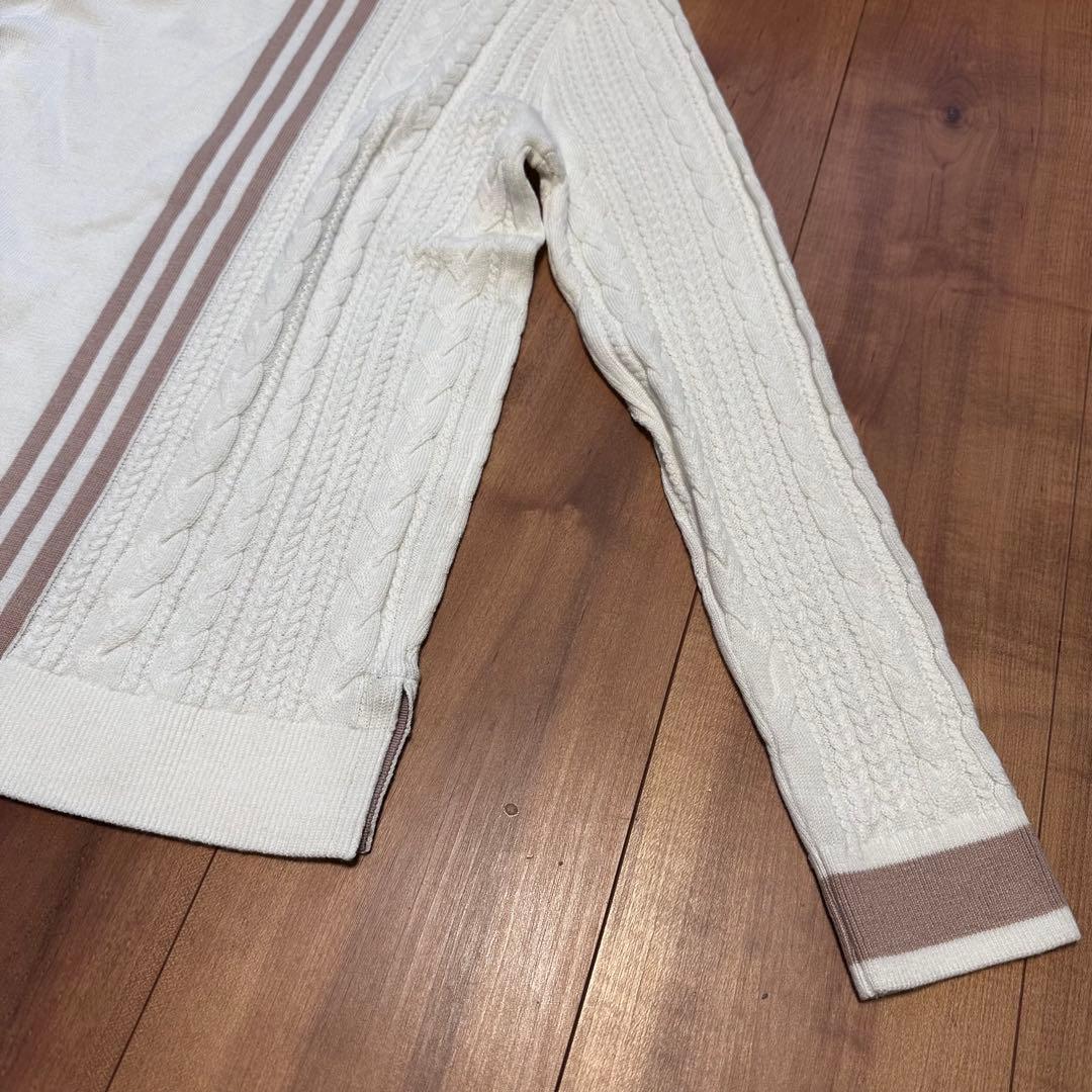 長袖セーター　ニットスカート　サイズM セットアップ　ゴルフウェア　秋冬　ウール