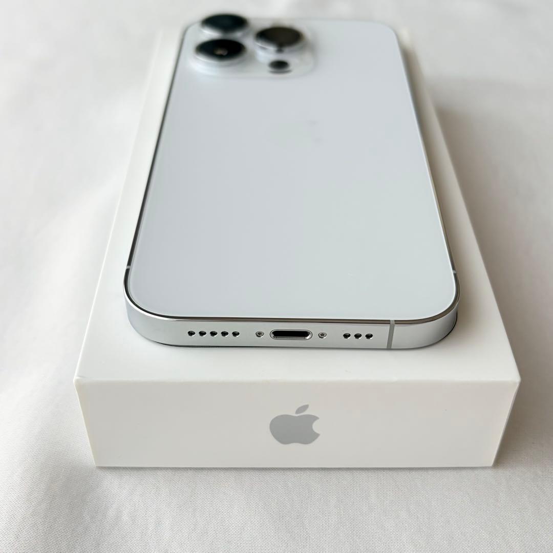 【箱・純正ケーブル付き】iPhone 14 Pro 256GB シルバー 本体