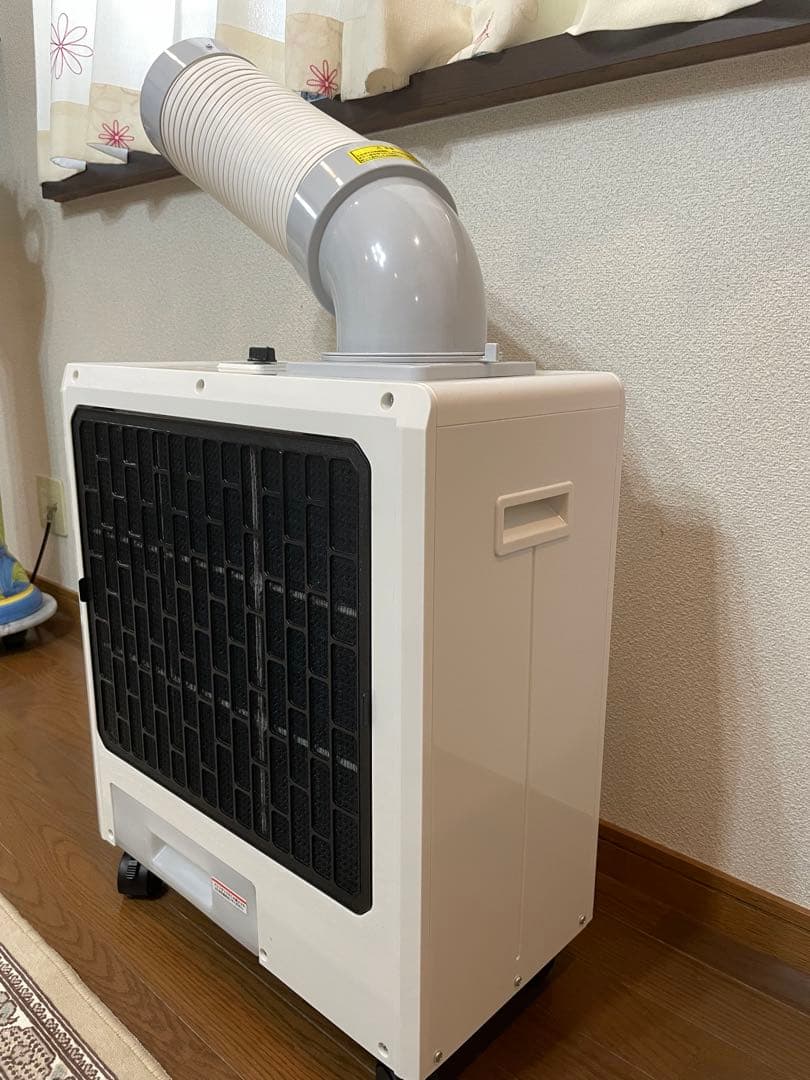 山善 ミニスポットエアコン 単相100Vキャスター付き MSA-Y185