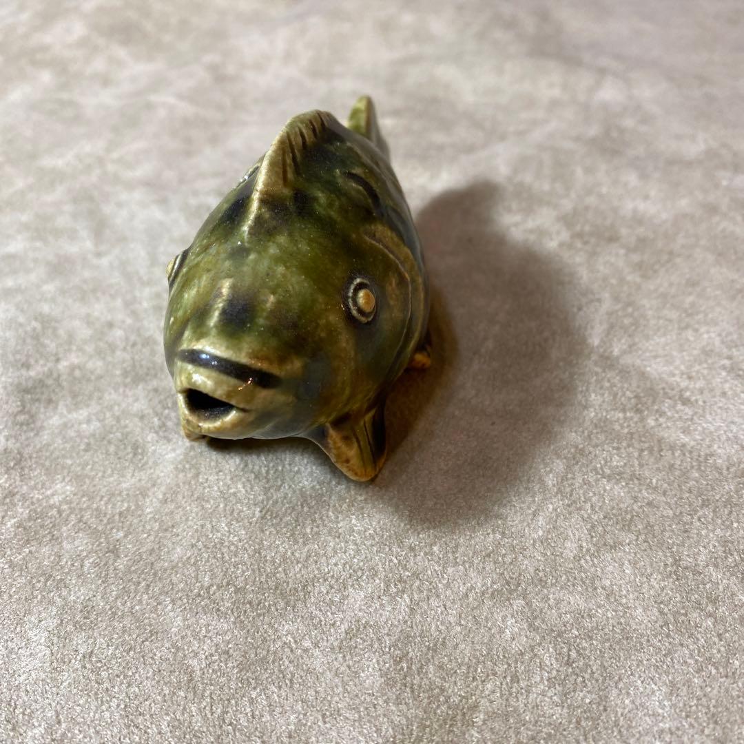 書道水差し、織部水滴