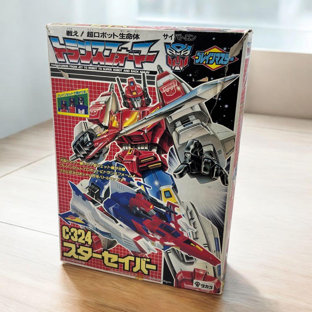 【当時物・希少】タカラ　トランスフォーマー スターセイバー C324 完品