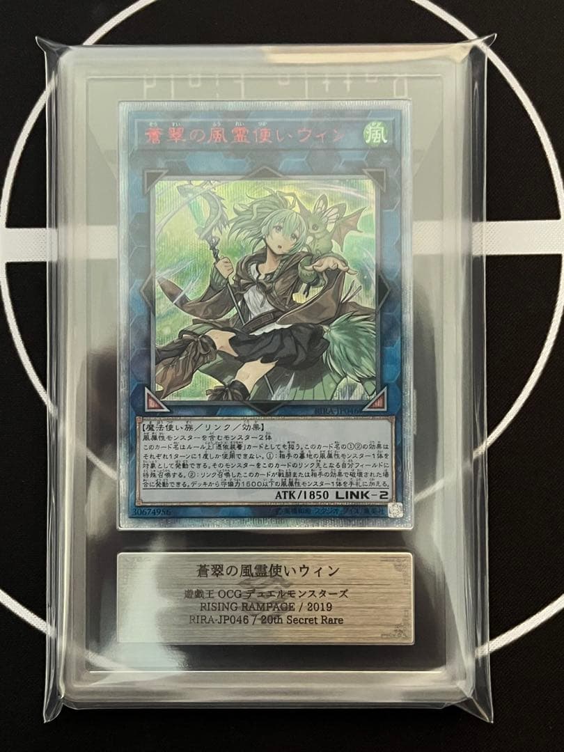 蒼翠の風霊使いウィン20th ars10 (psa10相当)