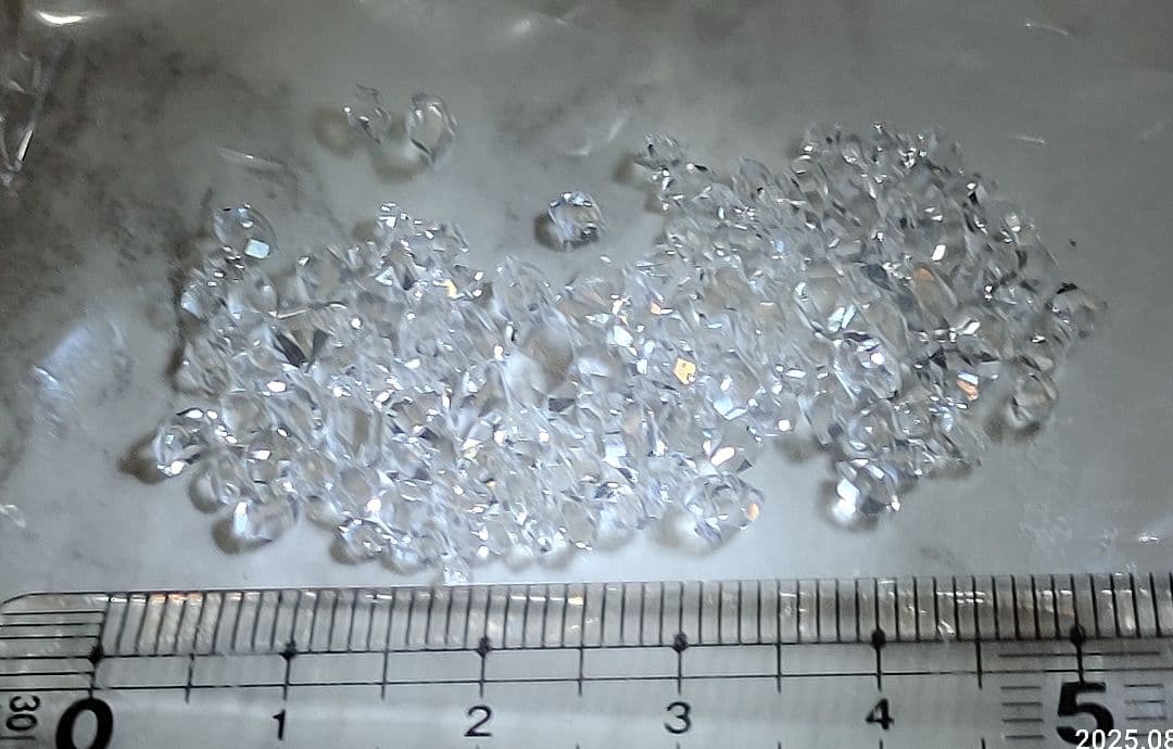 瓶入りルベライト原石とハーキマーダイヤモンド原石 レア