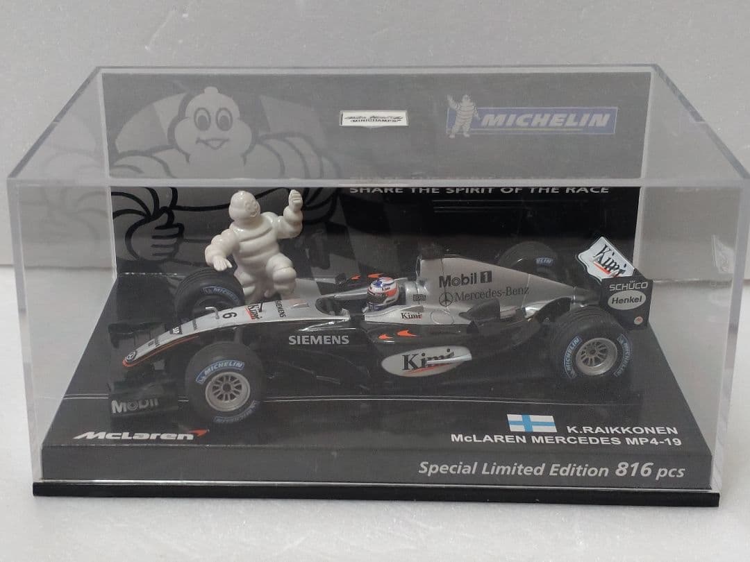 ミシュラン別注McLAREN MERCEDES ライコネン 7台セット