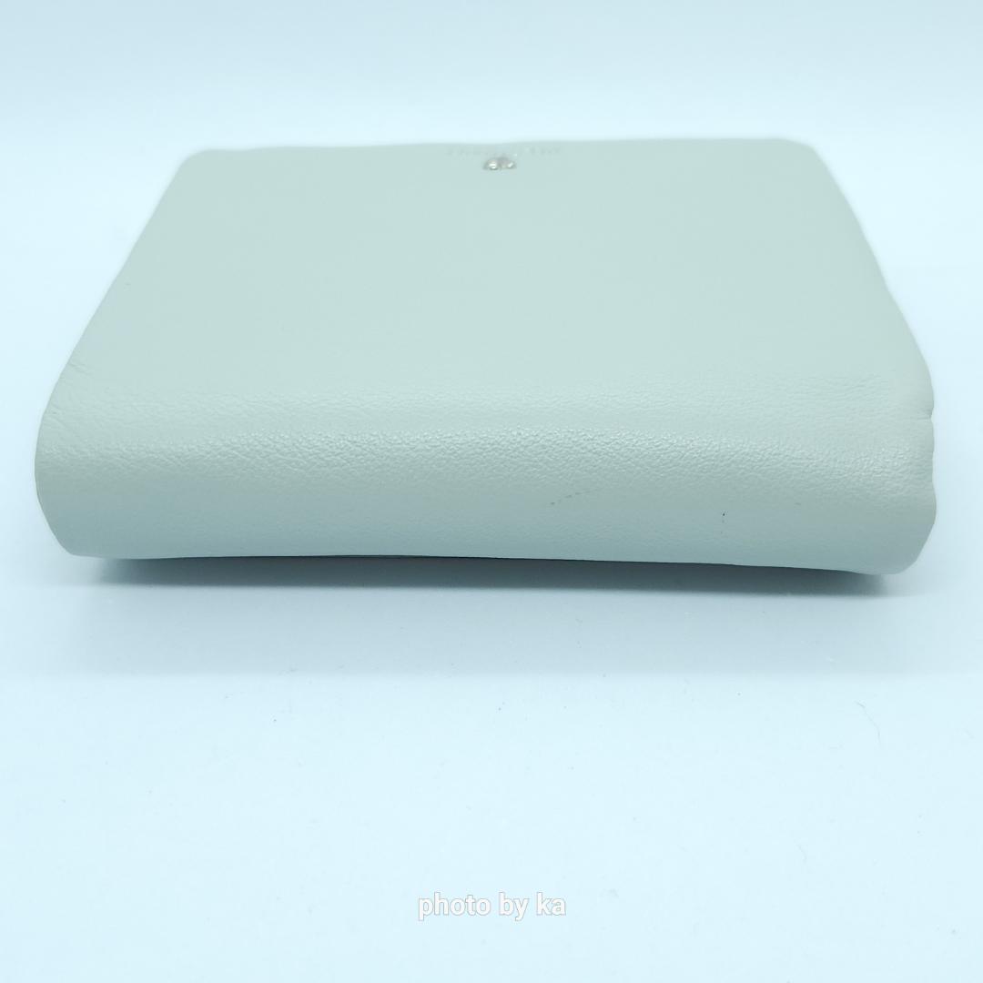 新品 ブルー ジルスチュアート 折財布 JILLSTUART エンジェル 水色